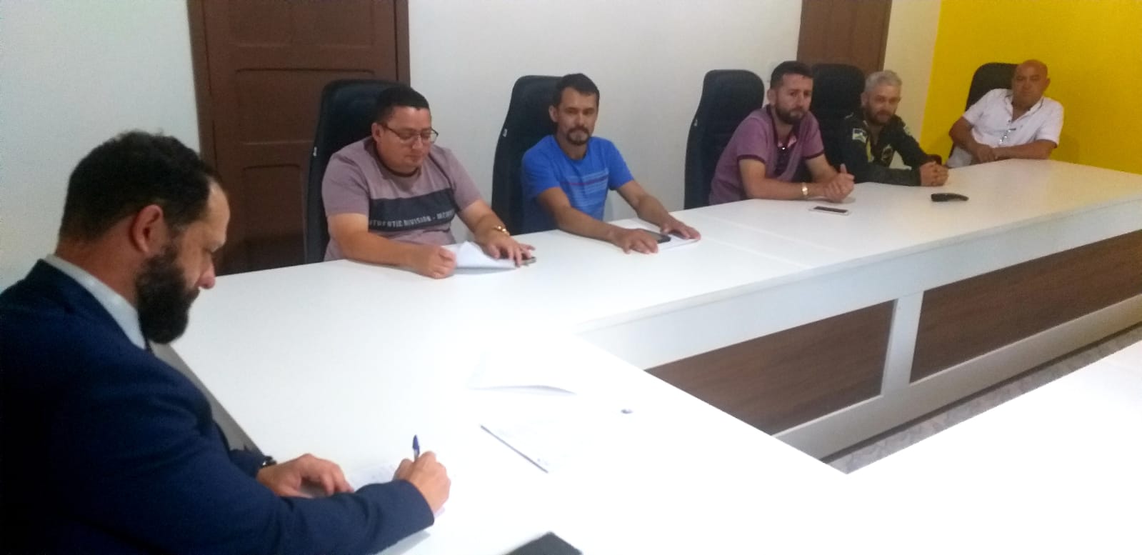 Reunião com o professor Luiz Kirchner 