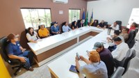 Reunião entre os Municípios de Campo Novo de Rondônia e Buritis.