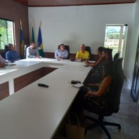 REUNIÃO COM REPRESENTANTE DO PROJETO RONDON